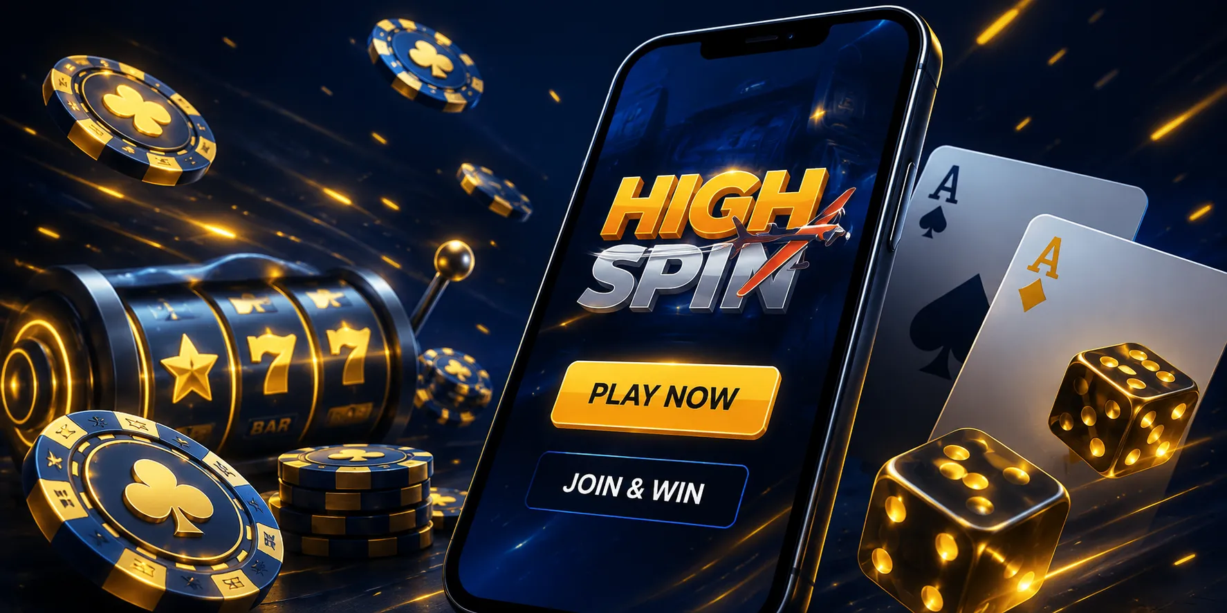 HighSpin Casino App-Screenshot